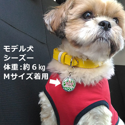 からくさ模様の迷子札